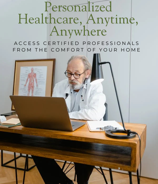 a doctor video conferencing